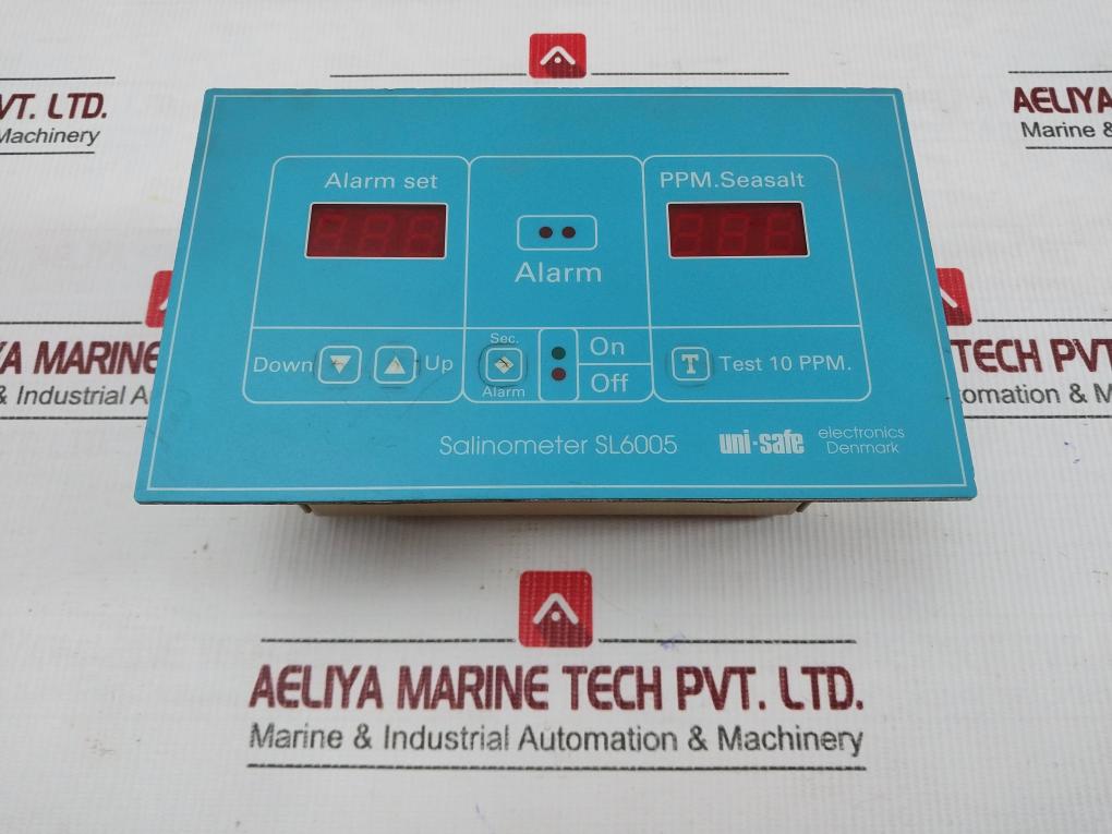 Sl6005 Uni-safe Salinometer 230V 50/60Hz 0-20 Ppm 0-200 Ppm