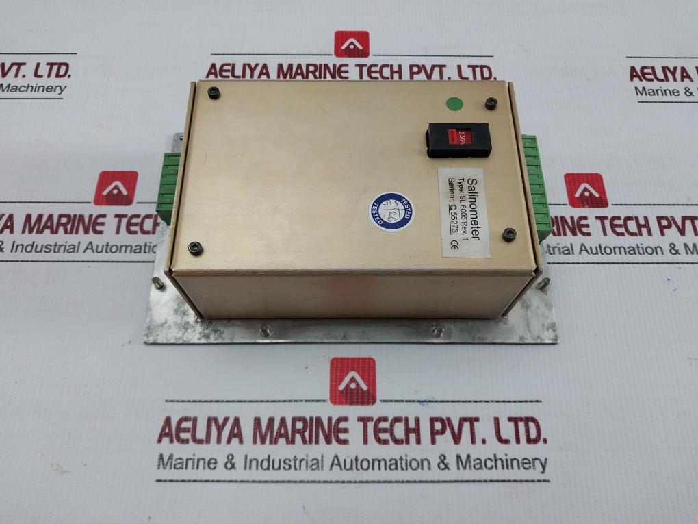 Sl6005 Uni-safe Salinometer 230V 50/60Hz 0-20 Ppm 0-200 Ppm