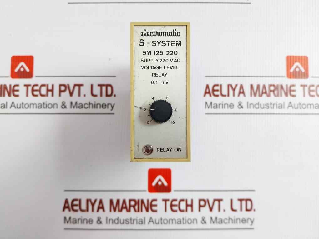 Sm 125 220 Voltage Level Relay 220Vac Electromatic