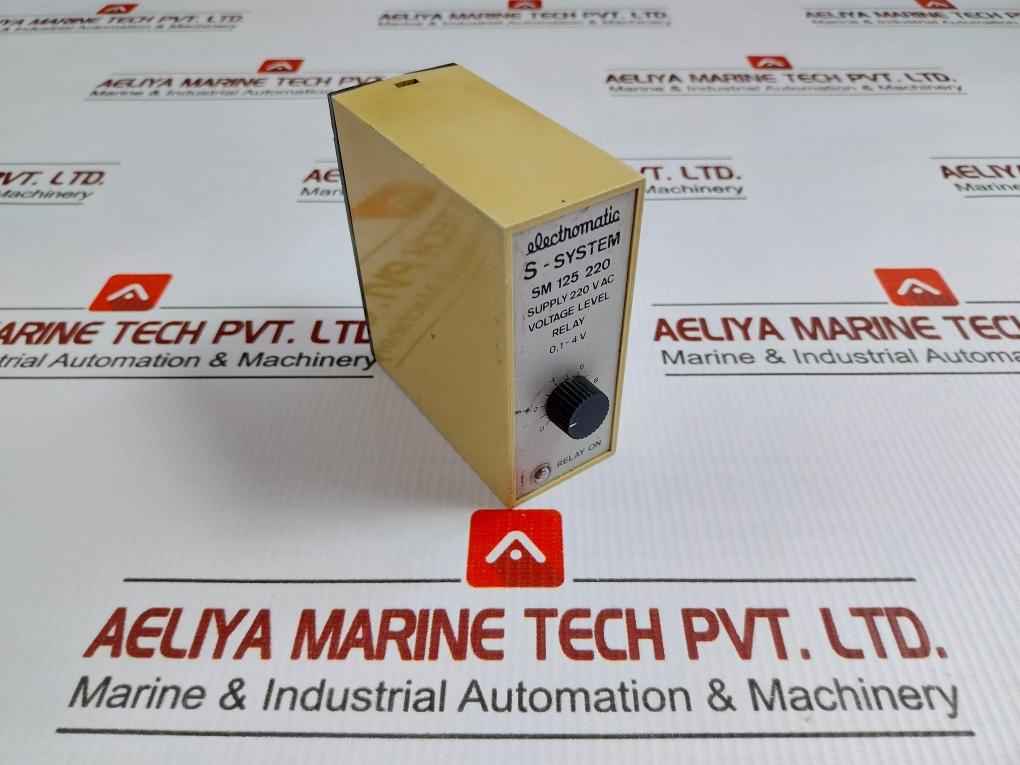 Sm 125 220 Voltage Level Relay 220Vac Electromatic