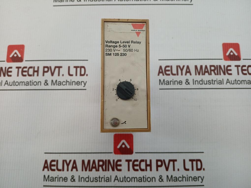 Sm 125 230 Carlo Gavazzi 0-10,230V-50/60Hz Voltage Level Relay