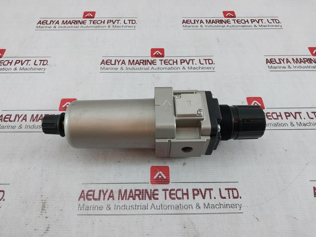 Smc Aw40-02Bg-2 Pneumatic Filter Air Pressure Regulator 0.05-0.85 Mpa 60C