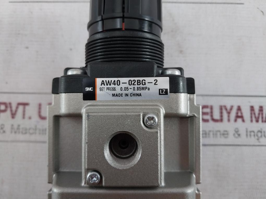 Smc Aw40-02Bg-2 Pneumatic Filter Air Pressure Regulator 0.05-0.85 Mpa 60C