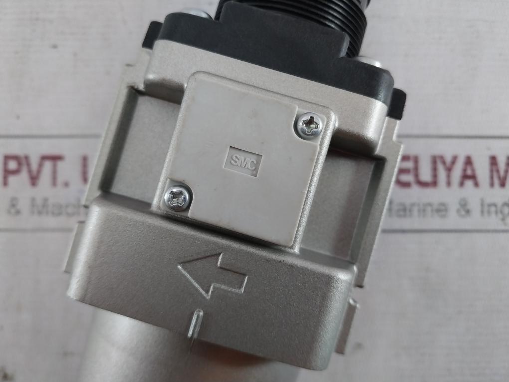 Smc Aw40-02Bg-2 Pneumatic Filter Air Pressure Regulator 0.05-0.85 Mpa 60C
