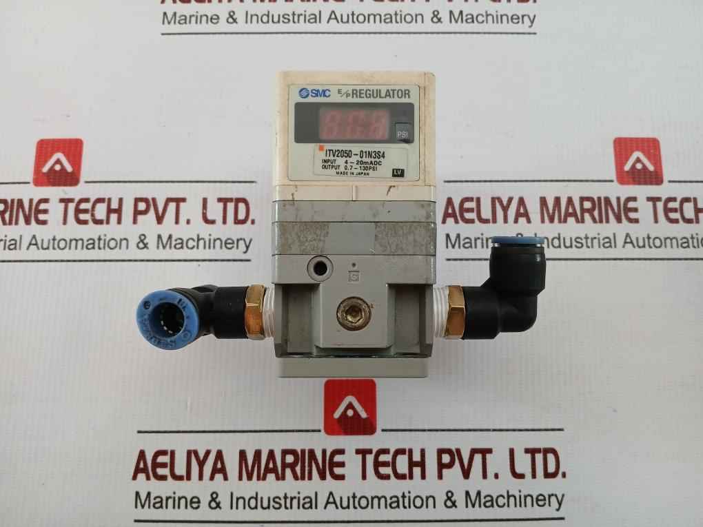 Itv2050-01N3S4 Electro/Pneumatic Regulator Smc Output 0.7-130Psi