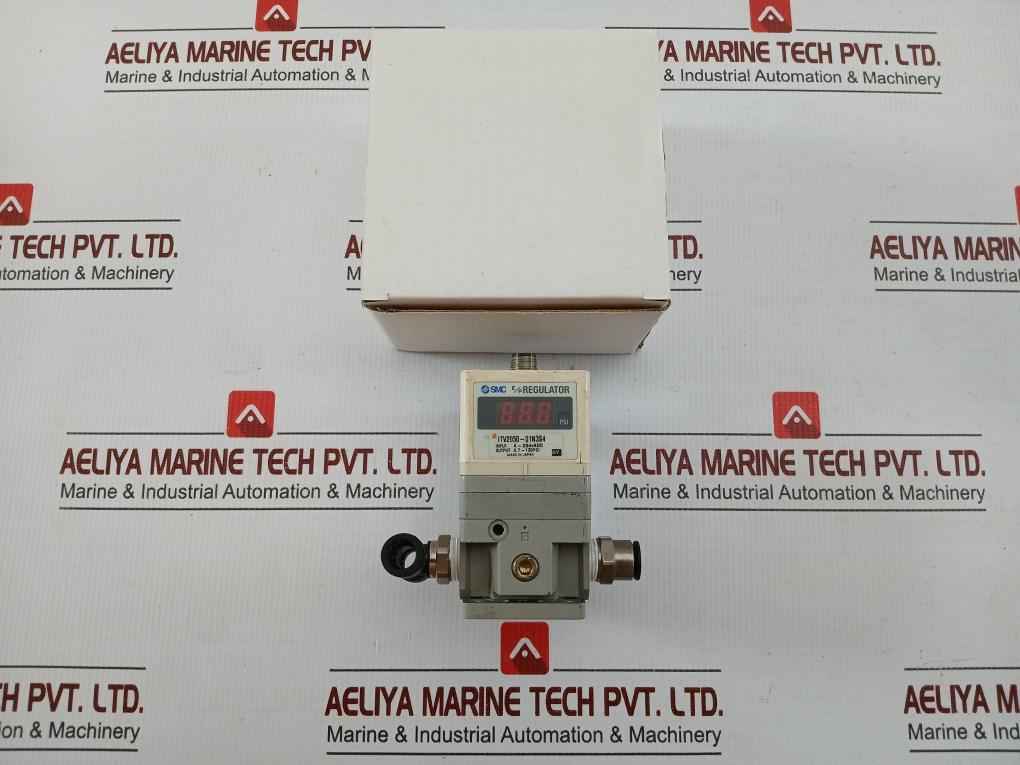 Itv2050-01N3S4 Electro-pneumatic Pressure Regulator Smc Output 0.7-130Psi