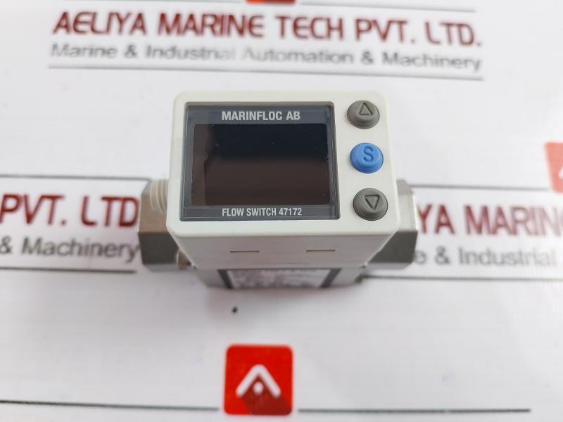 Smc Pf3W704-f03-f-m-x648 Digital Flow Switch Set Dc12-24V