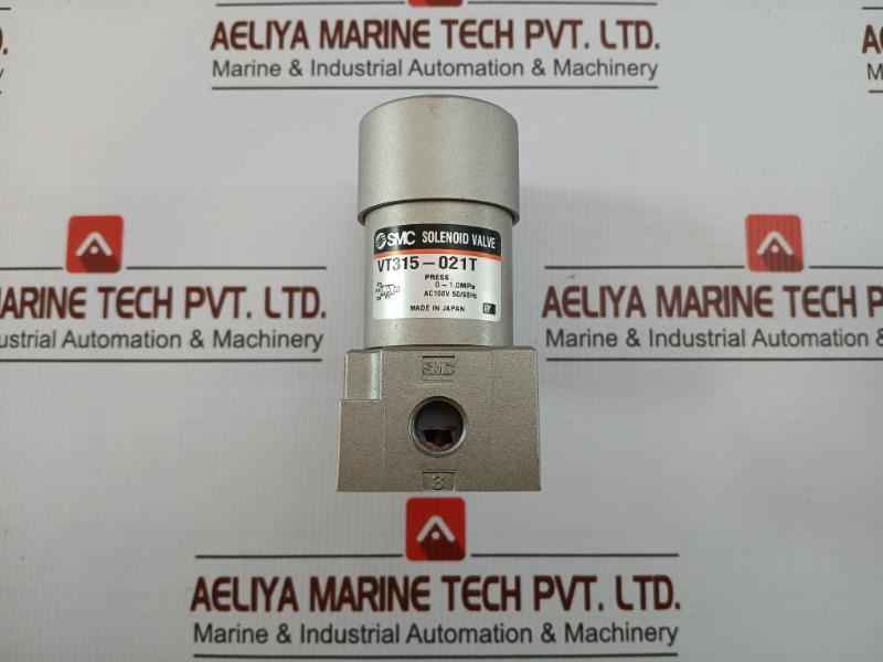 Smc Solenoid Valve Ac100V 1.0Mpa Vt315-021T