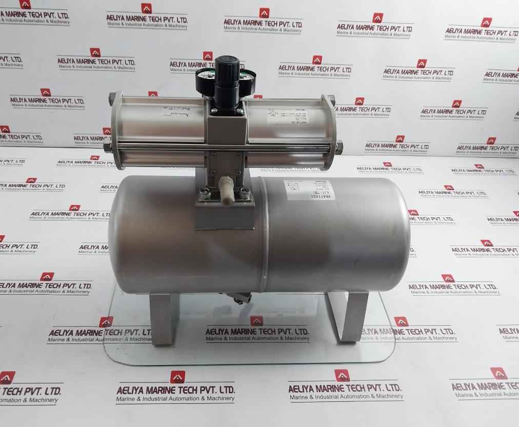Smc Vbat10S1 Air Tank With Booster Regulator 2.0Mpa Sus316 Vba20A-03Gn 4J1-73
