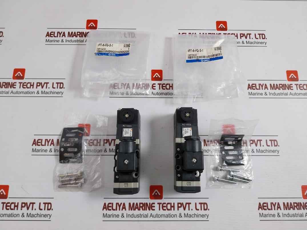 Smc Vp7-6-fg-s-1 Solenoid Valve 0.15-0.9Mpa
