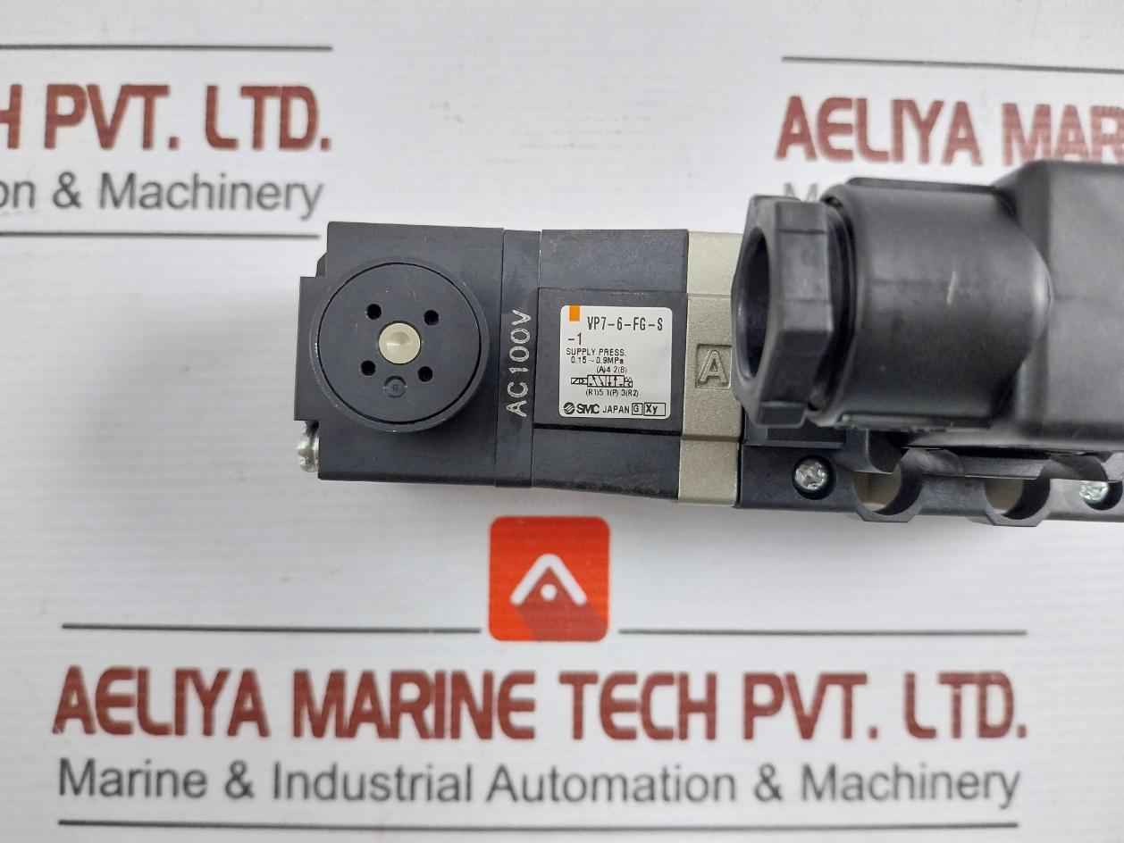 Smc Vp7-6-fg-s-1 Solenoid Valve 0.15-0.9Mpa