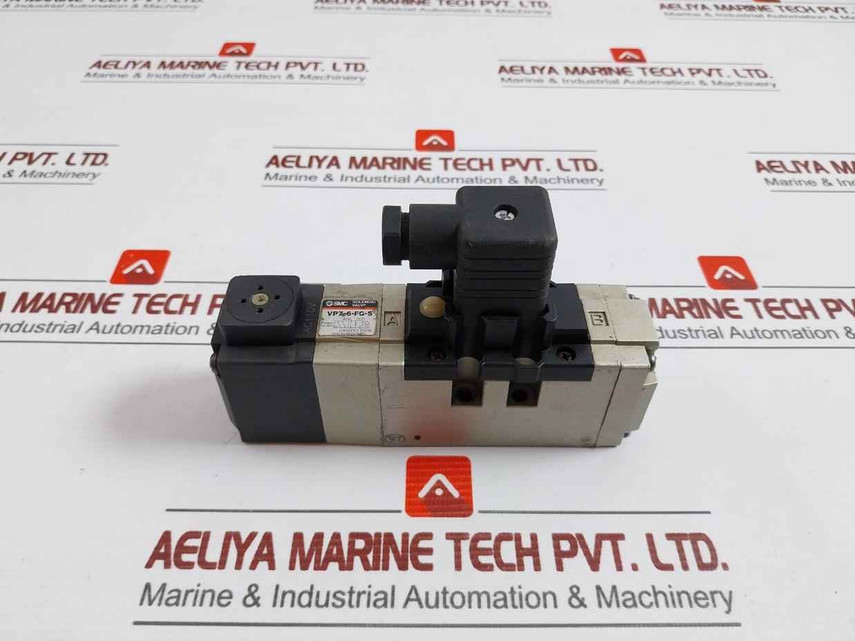 Smc Vp7-6-fg-s Solenoid Valve Ac110V