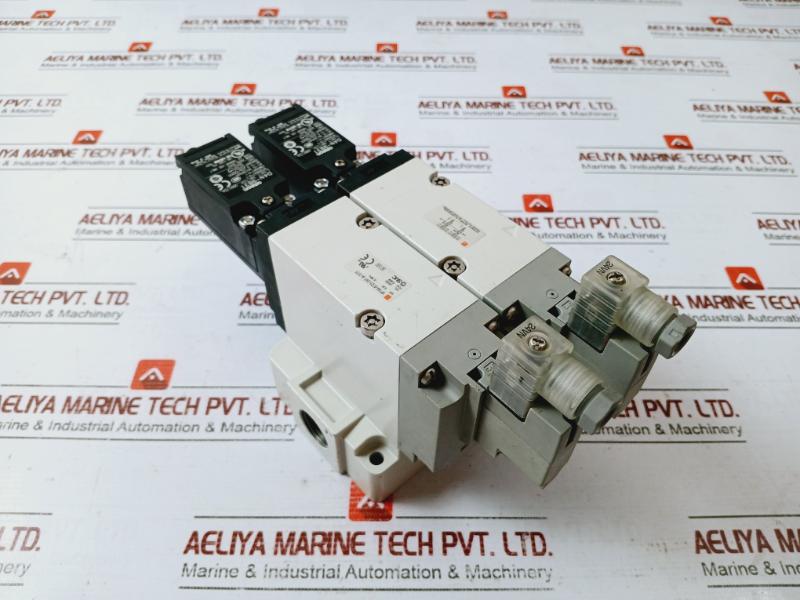 Smc Vp744-5Yz1-04F-m-x538 Solenoid Valve Limit Switch Ac15-3A/240Vac
