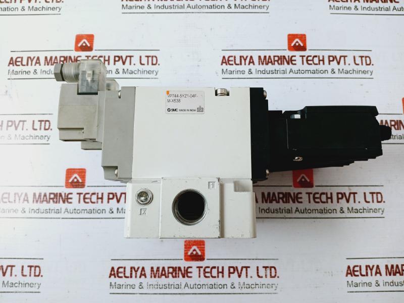 Smc Vp744-5Yz1-04F-m-x538 Solenoid Valve Limit Switch Ac15-3A/240Vac