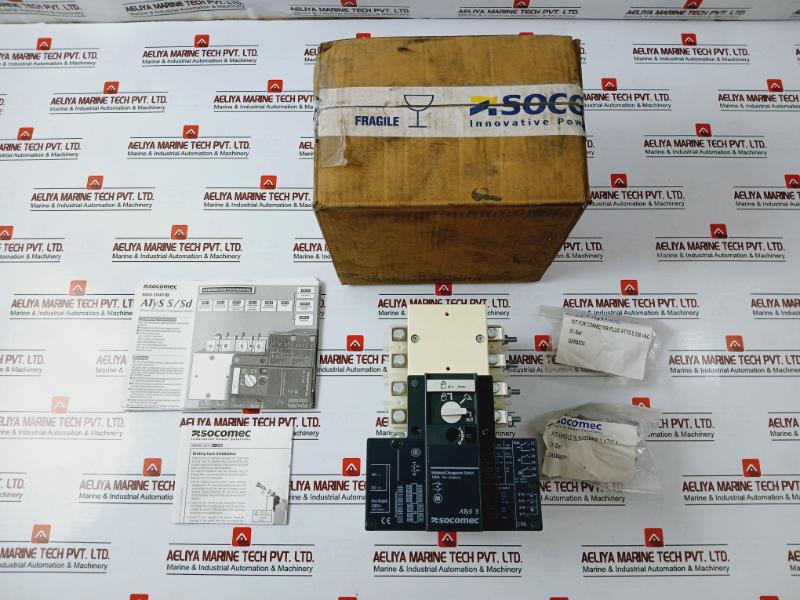 Socomec 95034010 Remotely Operated Transfer Switch 95034010sl 50/60hz