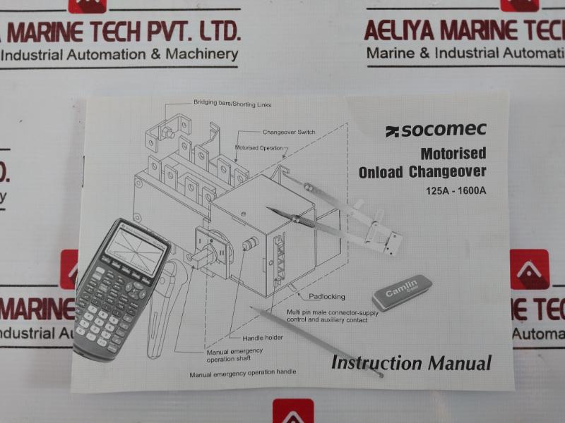 Socomec Mcos 320A Motorized Changeover Switch (Bcs) 4-pole 415V 80Ka