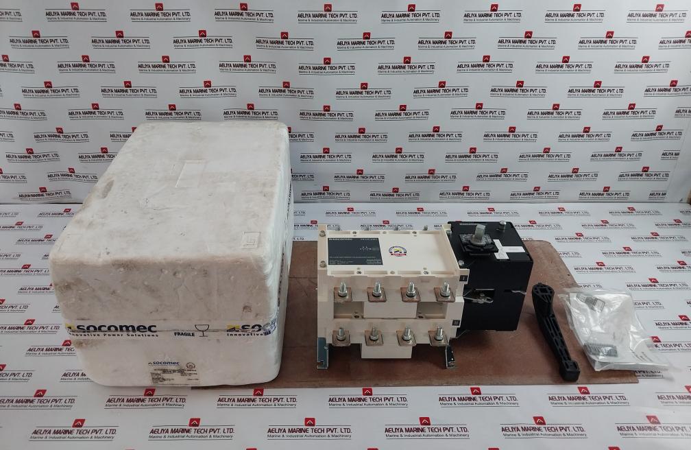 Socomec Mcos 400A 4 Pole Bypass Changeover Switch, 63A-3150A