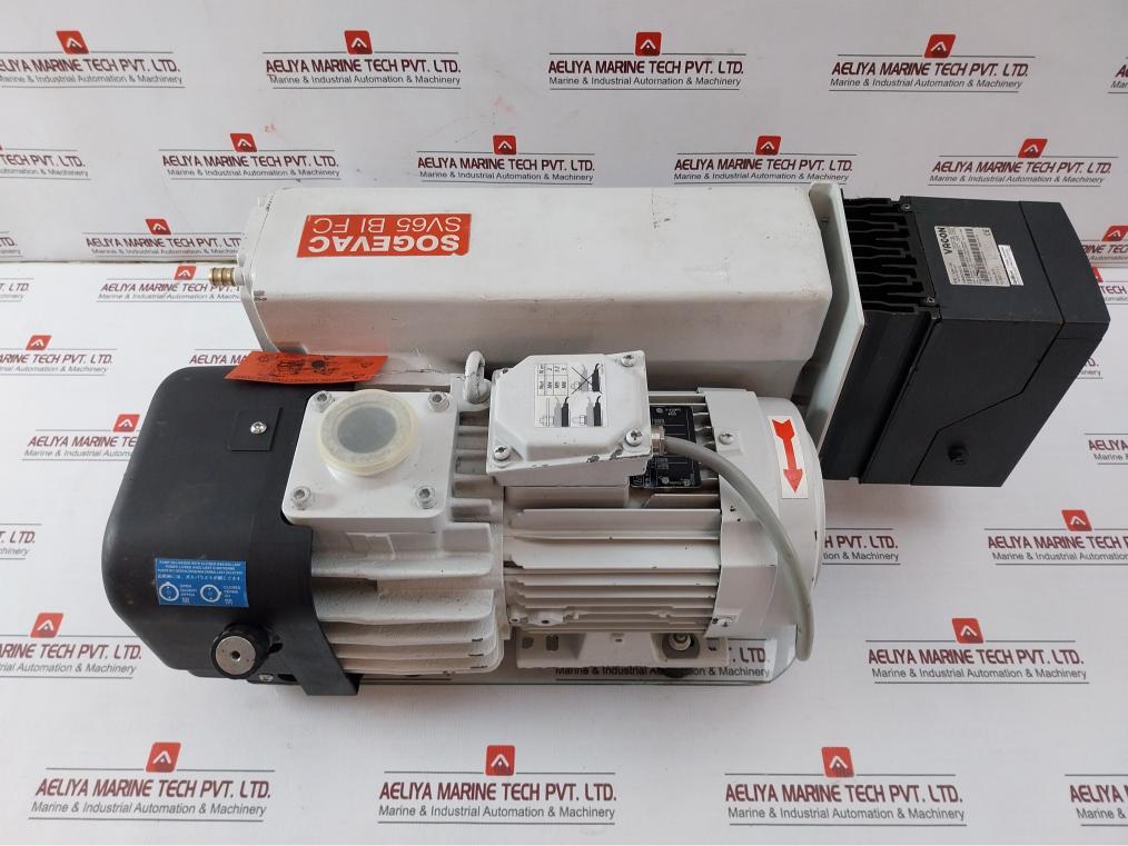 Sogevac Sv65 Bi Fc Single-stage Oil-sealed Rotary Vane Pump X Series Ek6700400