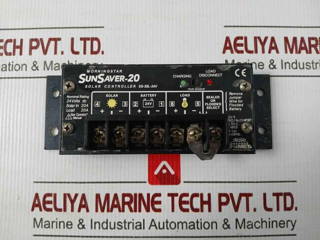 Solar Controller Ss-20L-24V Morningstar 28Vdc 20A