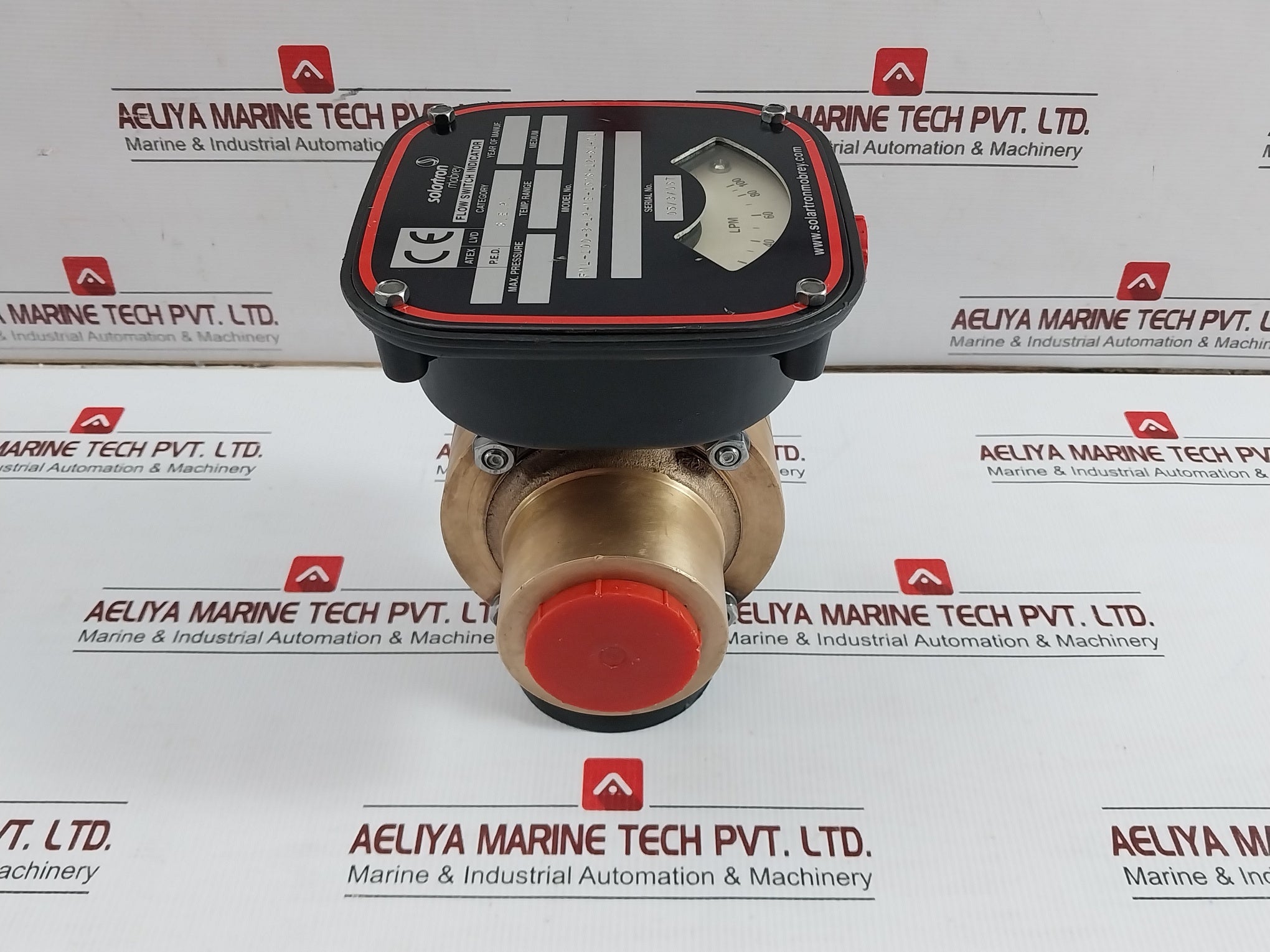 Solartron Mobrey Fml-100-b-lp-me-15Cs-12-s1-d1 Flow Switch Indicator