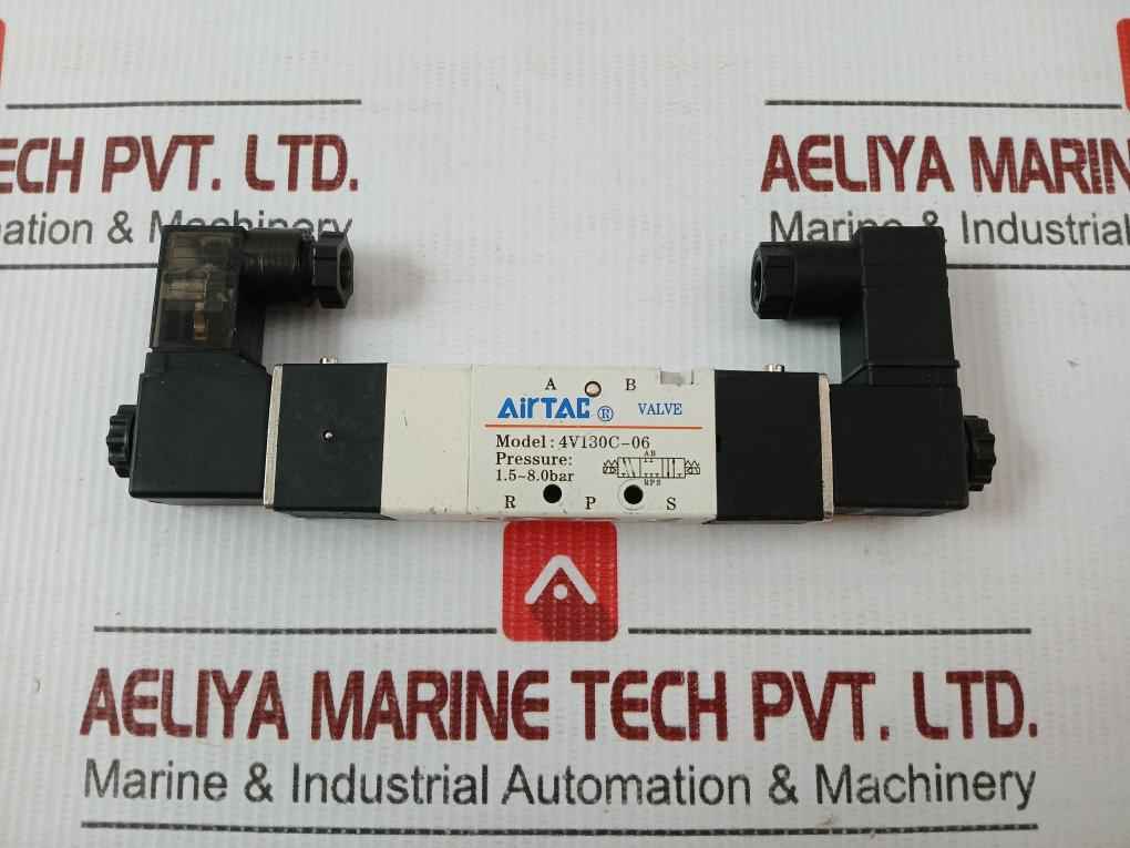 Solenoid Air Valve 24Vdc 2.5W Airtac 4V130C-06