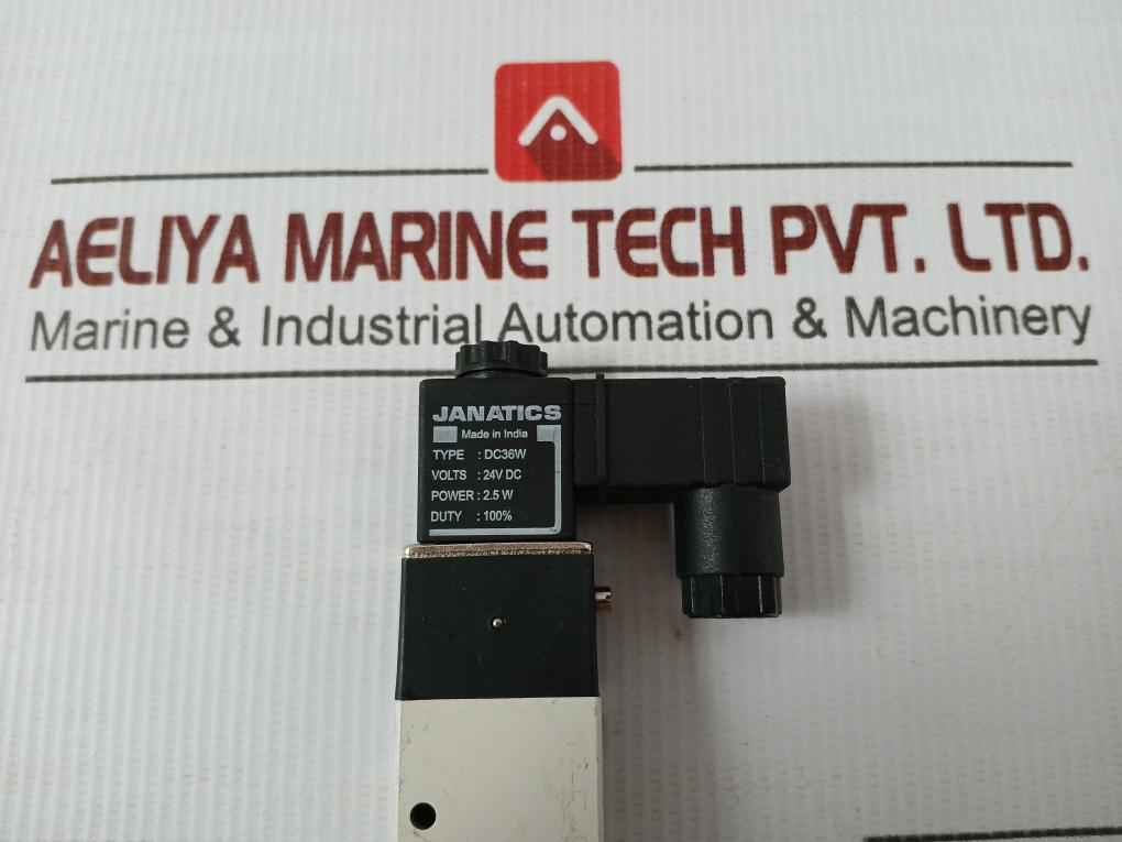 Solenoid Air Valve 24Vdc 2.5W Airtac 4V130C-06