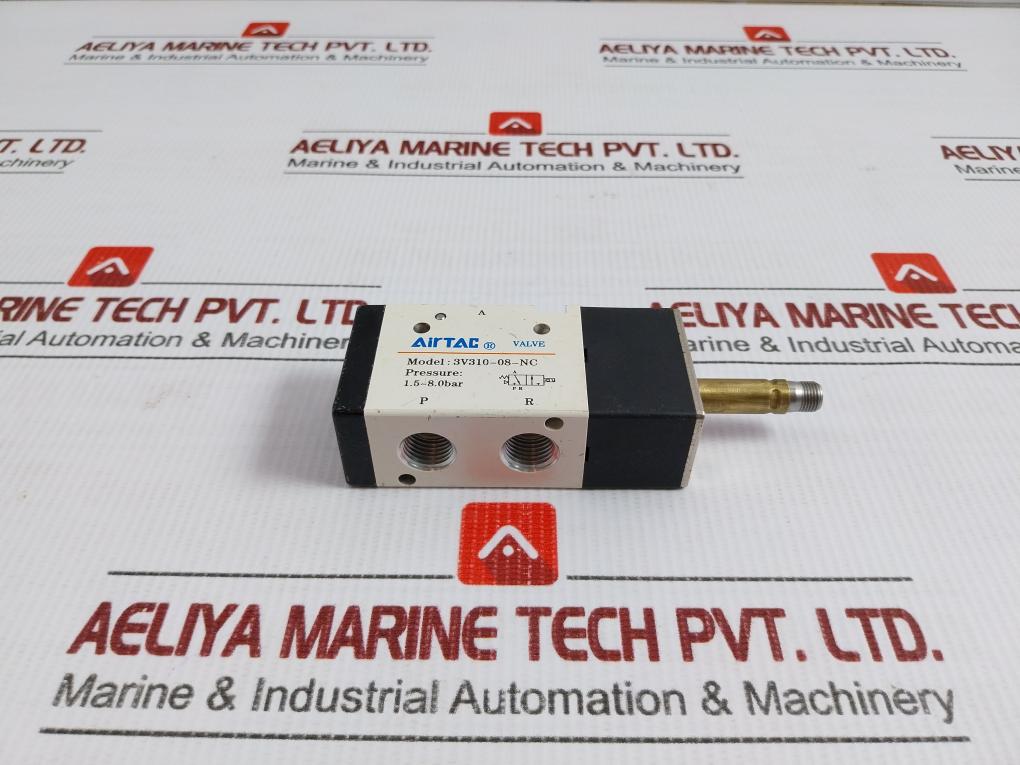 Solenoid Valve 1.5-8.0Bar Part No 3V310-08-nc Airtac