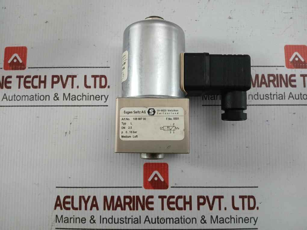 Solenoid Valve 108 687 00 Eugen Seitz Ip54 24V Dc
