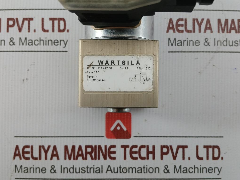 Solenoid Valve 118.100.024N Wartsila Ip54 24V Dc