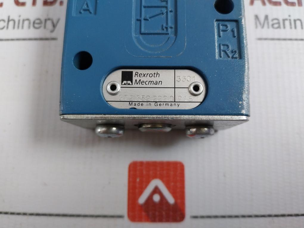 Solenoid Valve 372 352 2220 916 Rexroth 10 Bar