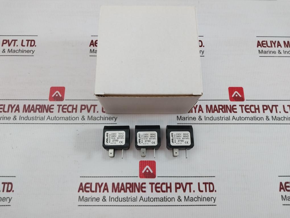 Solenoid Valve Coil 2700 M&M 240V 60Hz