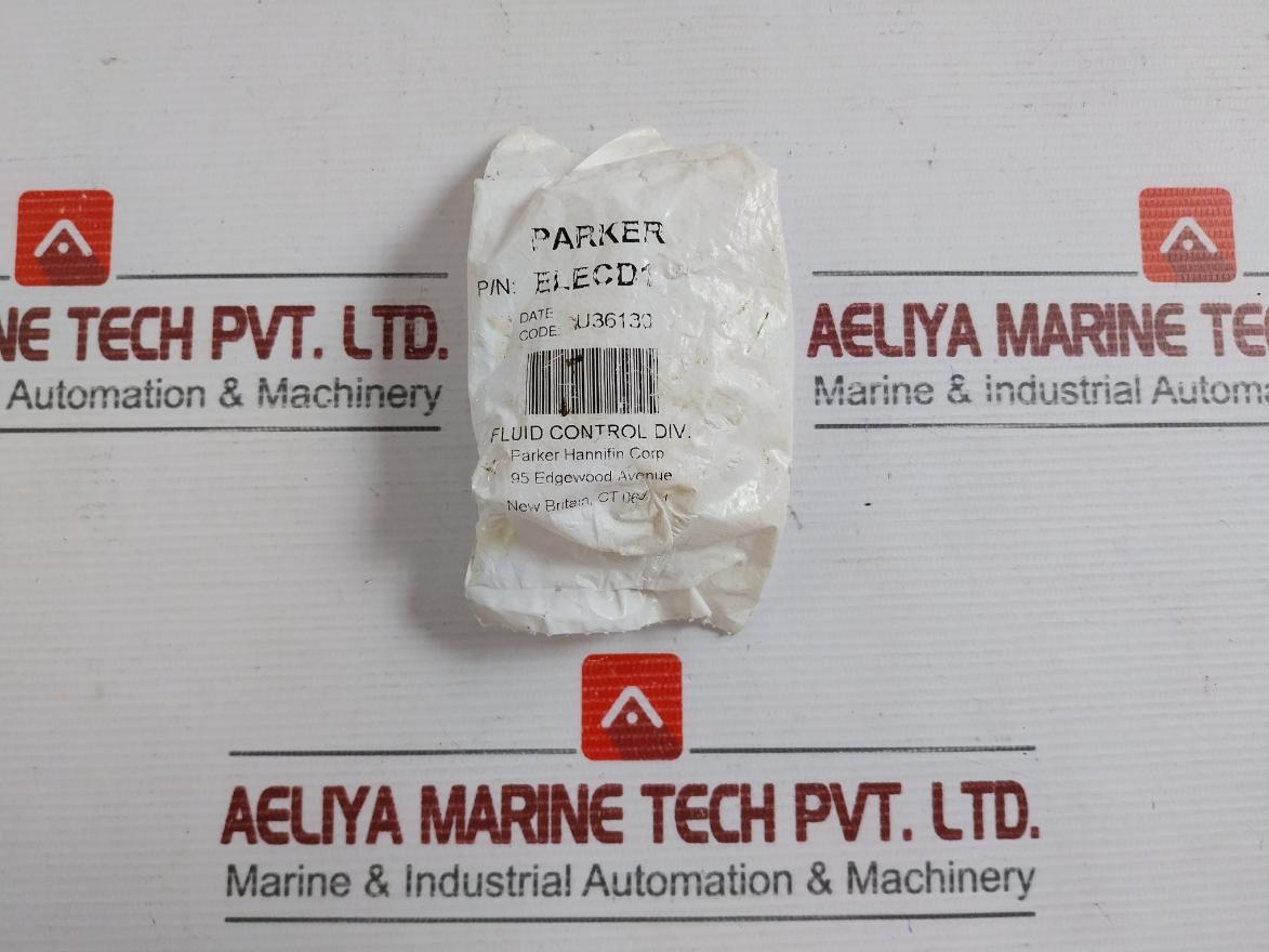 Part No. Elecd1 Solenoid Valve Connector 10A 250V Parker