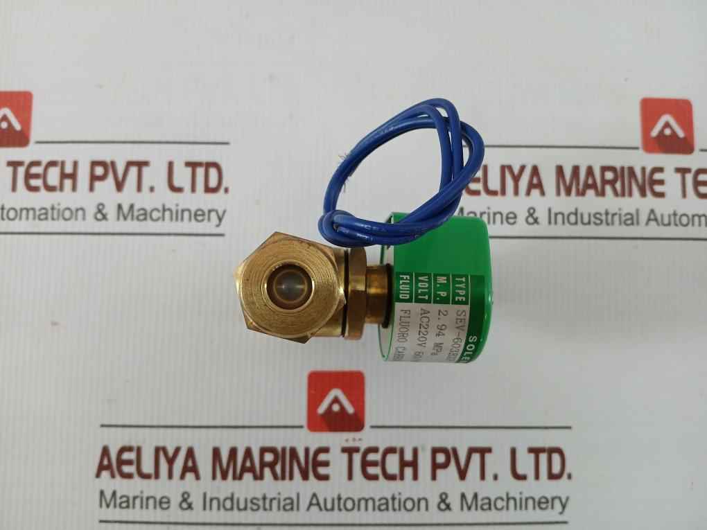 Solenoid Valve For Refrigerant 2.94 Mpa Saginomiya Sev-603Bxf