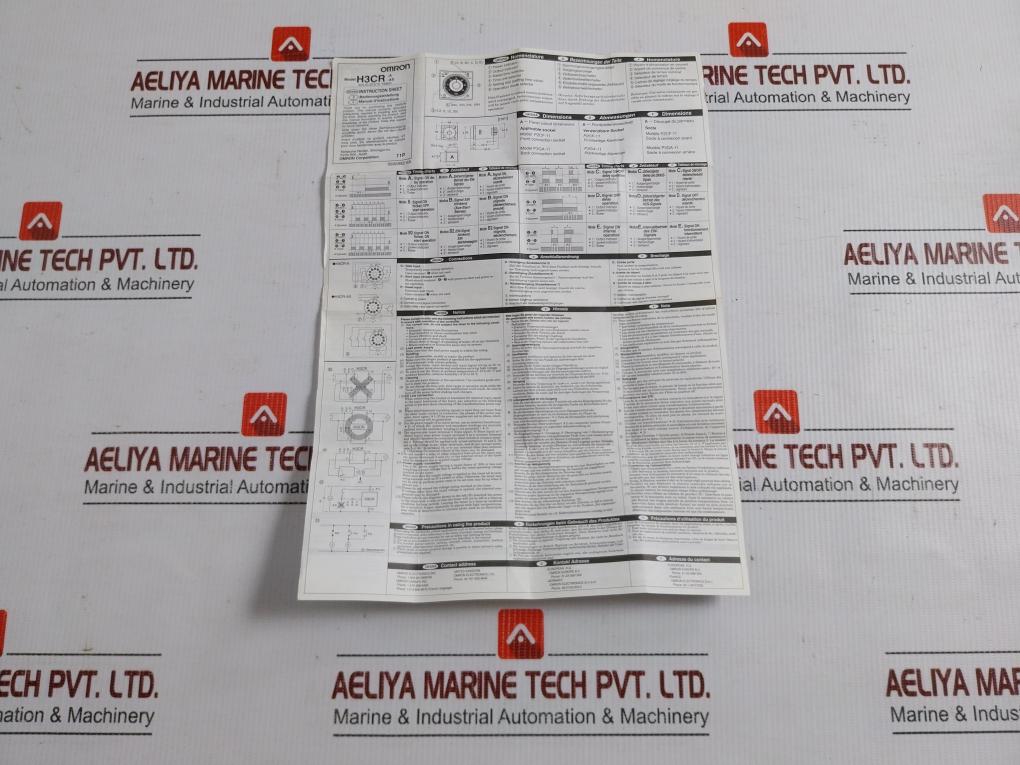 Solid-state-Timer-100-240Vac-50-60Hz-5A-0696882-6A-Omron-H3Cr-a8E-208491-10