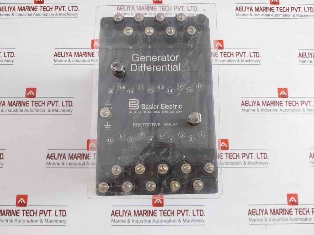 Solid-state Protective Relay Be1-87G Basler Electric