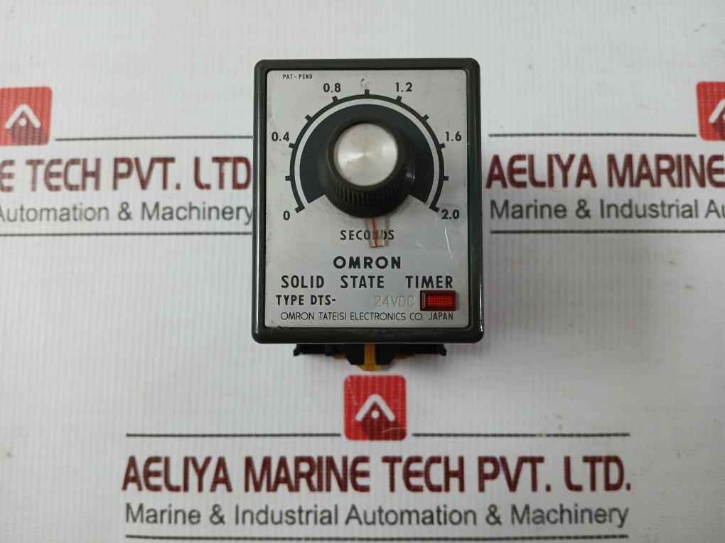 Solid State Timer 100Vdc 0-2.0 Seconds Omron Dts-24Vdc