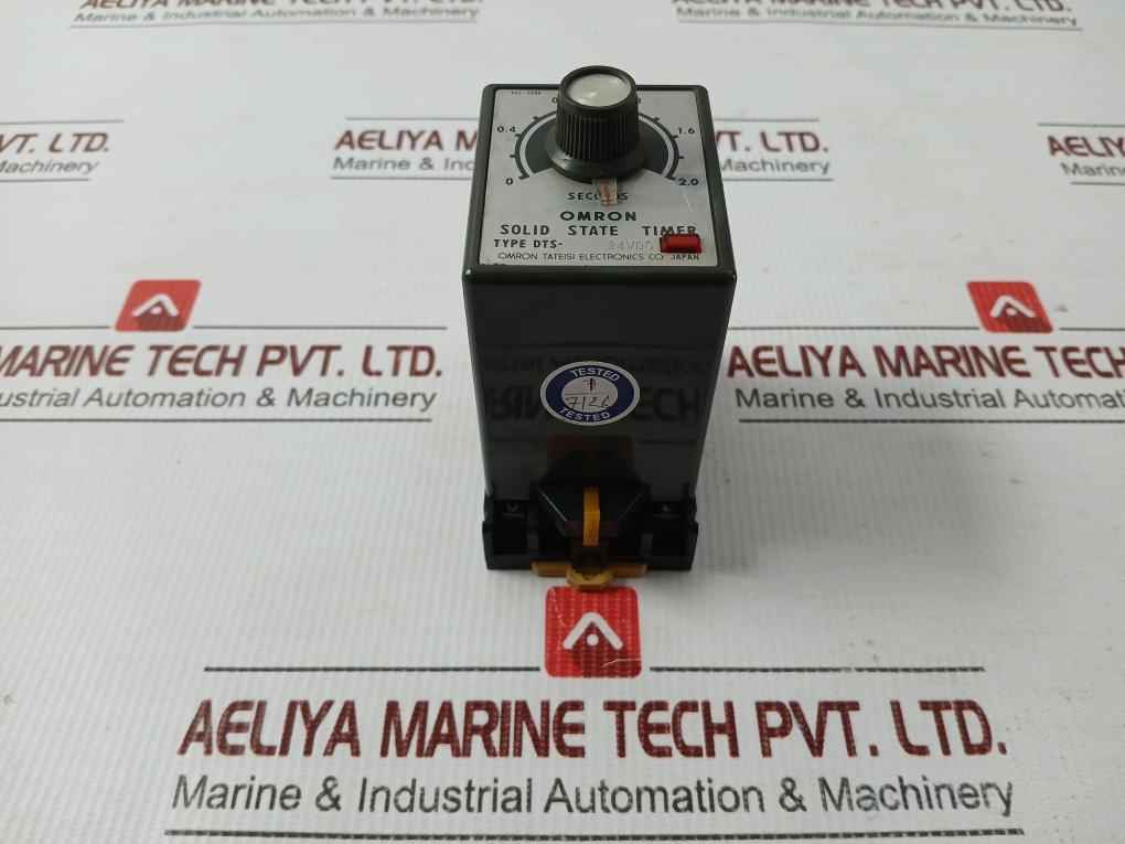 Solid State Timer 100Vdc 0-2.0 Seconds Omron Dts-24Vdc