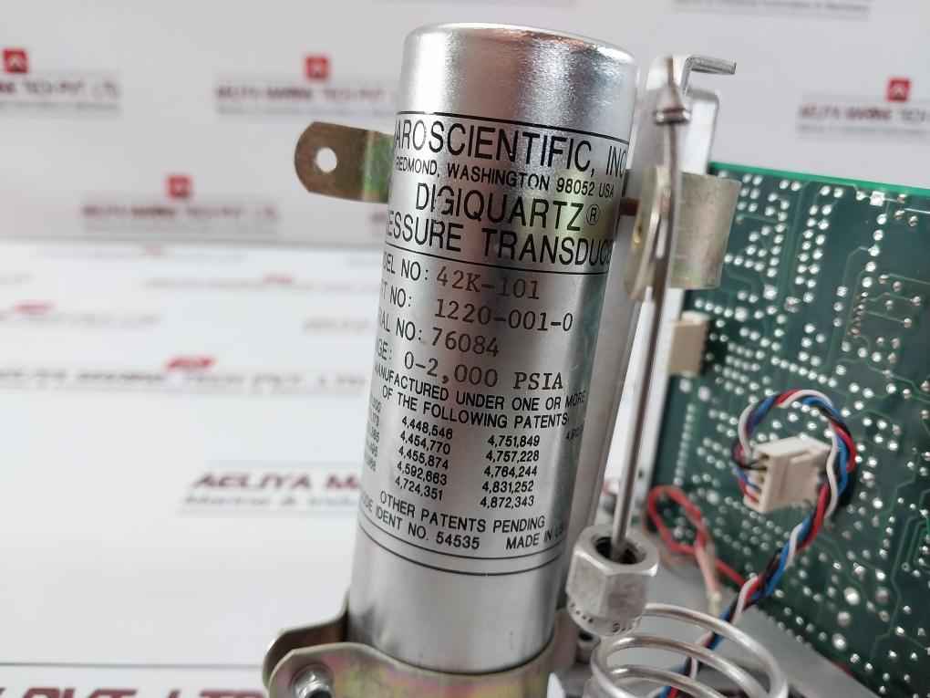 Sonardyne 880-672C Pressure Transducer Assy 0-2.000 Psia