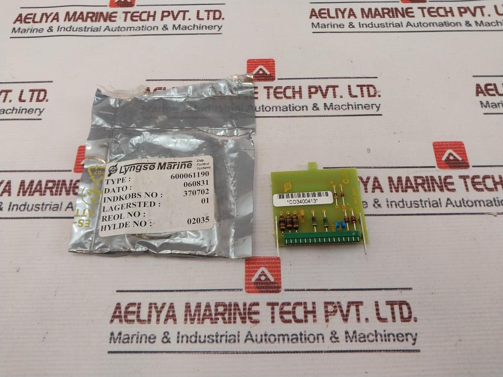 Soren T.Lyngso 600061190 Pcb Card 600.367.104 *Co3400413*