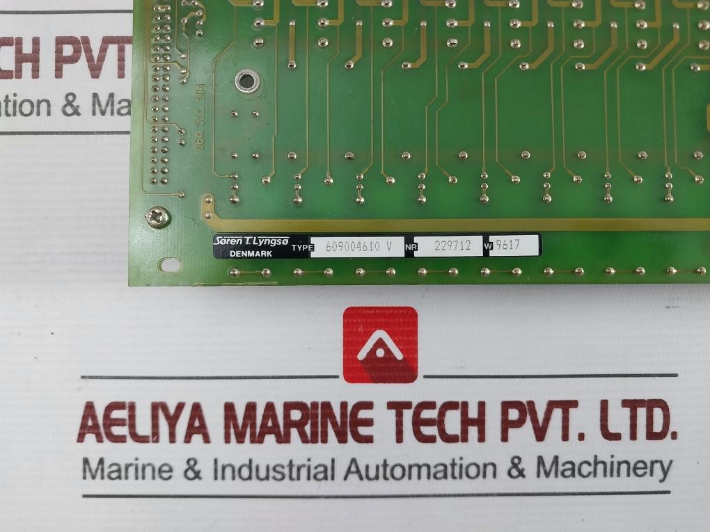 Soren T.Lyngso 609004610 V Printed Circuit Board Rev 1