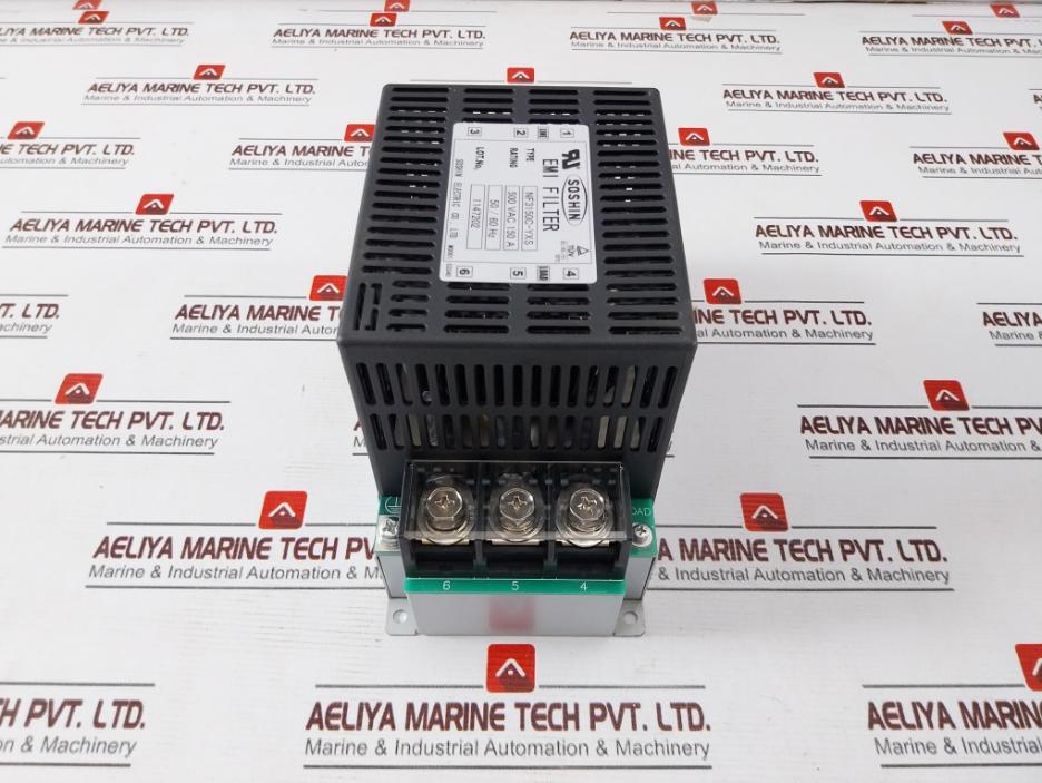 Soshin Electric Nf3150C-yxs Emi Filter 500 Vac, 150A 50/60Hz