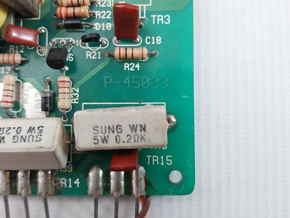 Sound Transistor Amplifier Board P-45033 Weight: 210 Gm