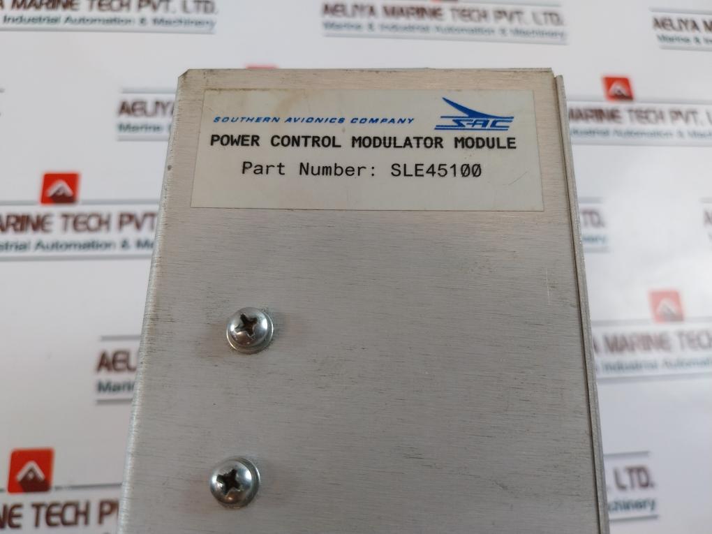 Southern Avionics Sle45100 Power Control Modulator Module Sle45100
