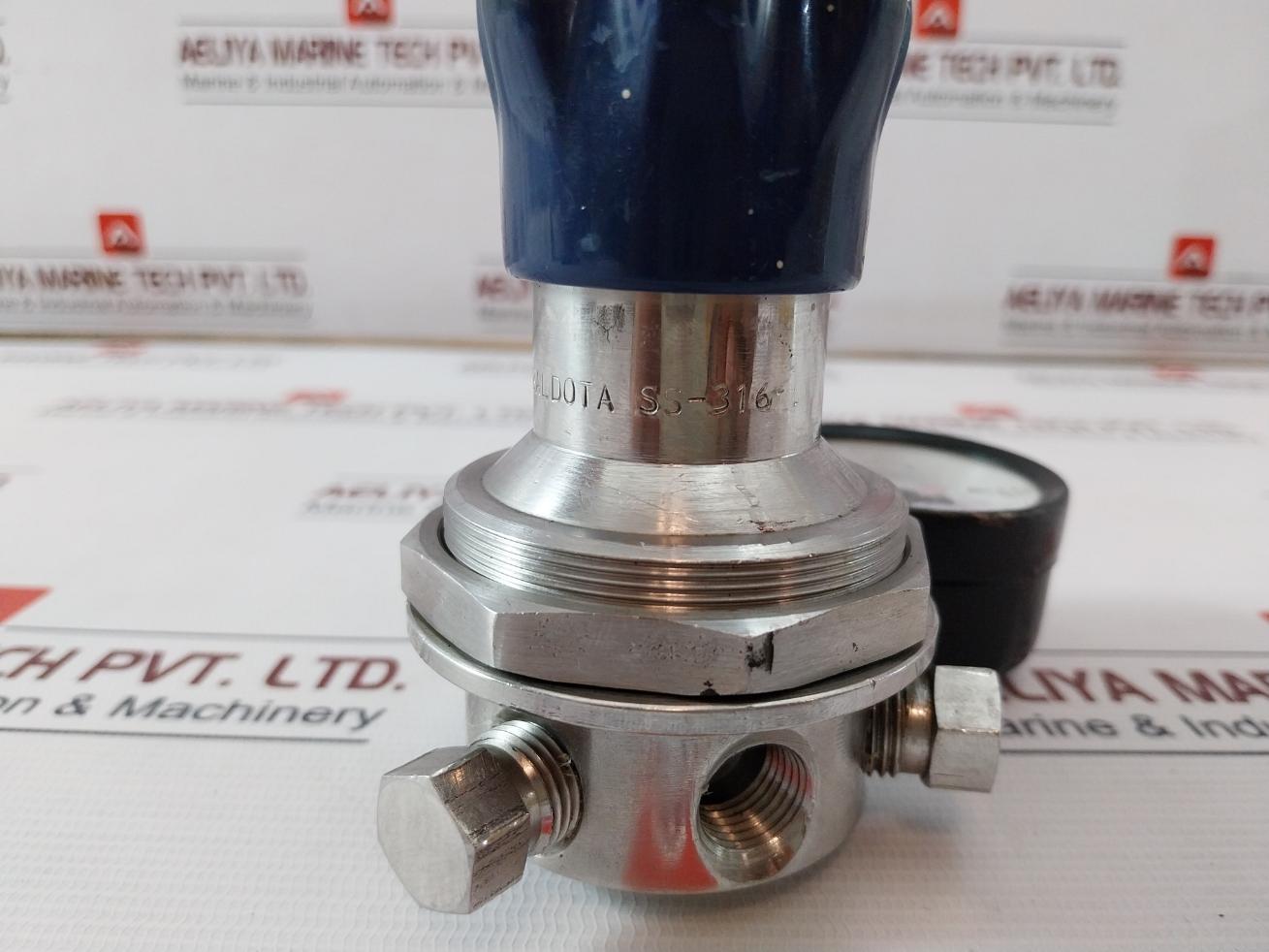 Spangas Pressure Reducing Regulator 0 To 210Kg/Cm2 A61128 Ss-316