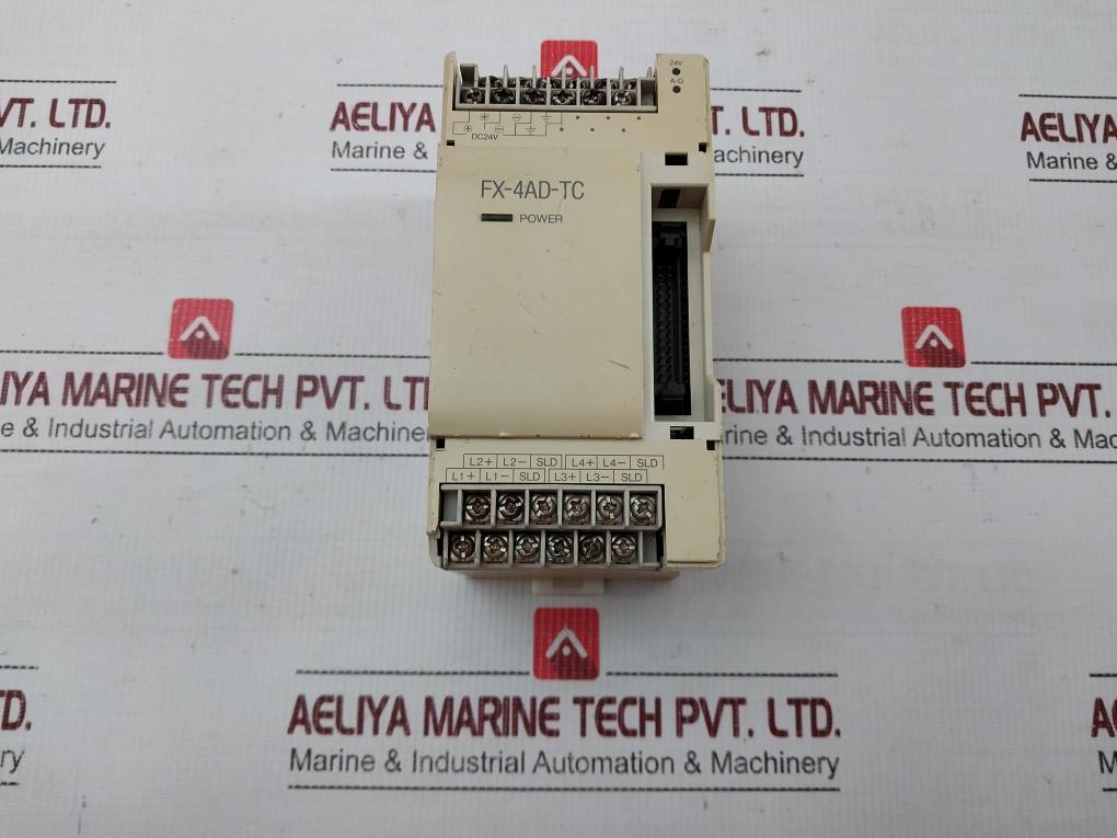 Special Function Block Fx-4Ad-tc Mitsubishi Dc24V