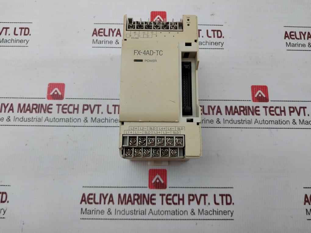 Special Function Block Fx-4Ad-tc Mitsubishi Dc24V