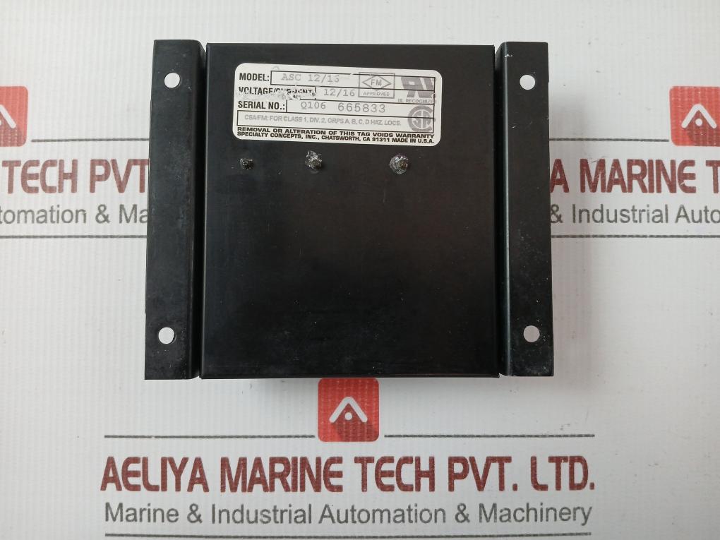 Asc 12/16 Photovoltaic Battery Charge Regulator Specialty Concepts