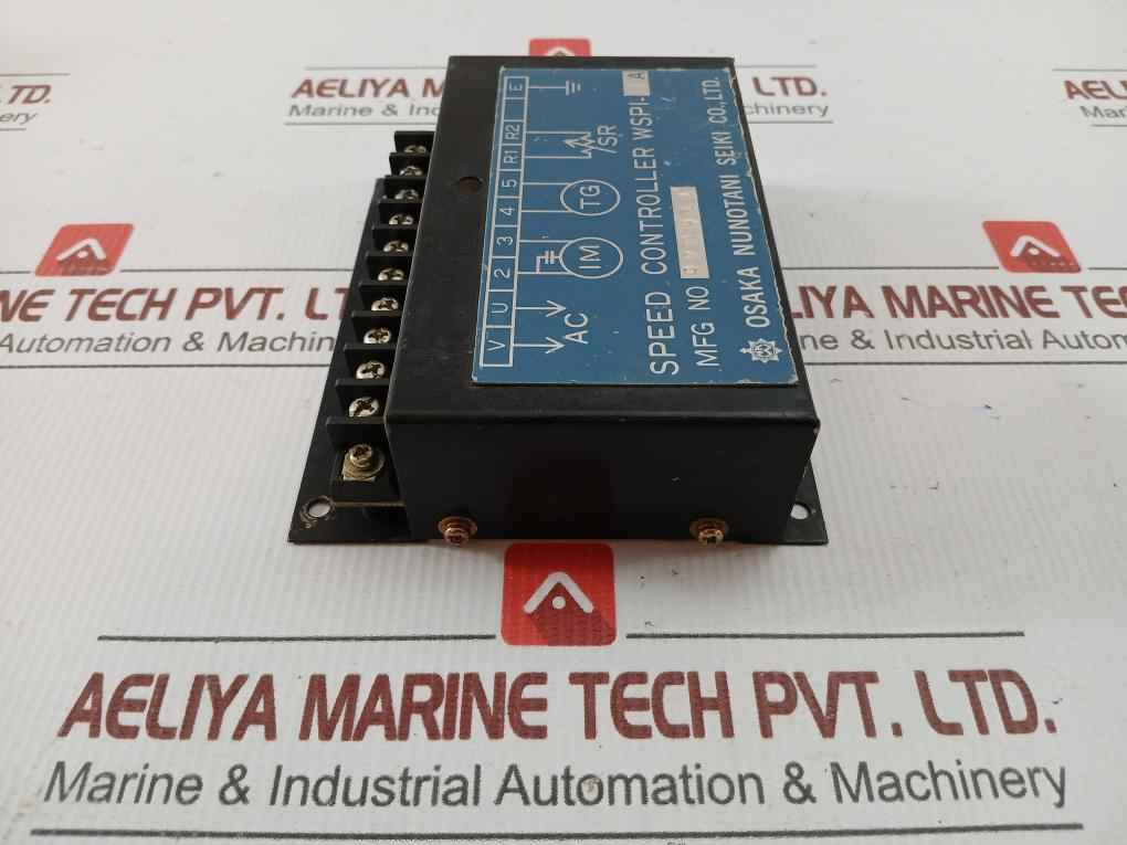 Speed Controller Wspi-1A Osaka Nunotani Seiki