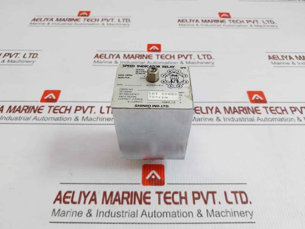 Speed Indicator Relay 797Rpm Shinko Spr