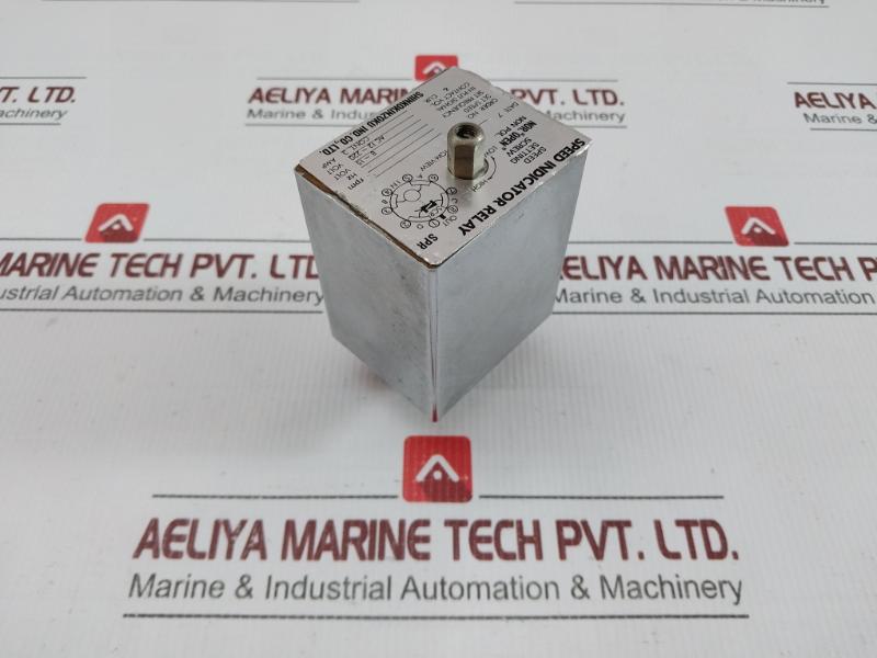 Speed Indicator Relay Spr 540 Rpm 162 Hz 8-15 Volt Shinko Kinzoku